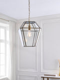 John Lewis lantern pendant ceiling light antique brass imported from the UK