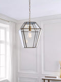John Lewis lantern pendant ceiling light antique brass imported from the UK