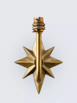 John Lewis John Lewis Astrid Star Wall Lamp Base, Aged Brass- Buy online at McGrocer