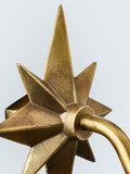John Lewis Astrid Star wall lamp base aged brass, imported from the UK
