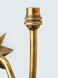 John Lewis Astrid Star wall lamp base aged brass, imported from the UK