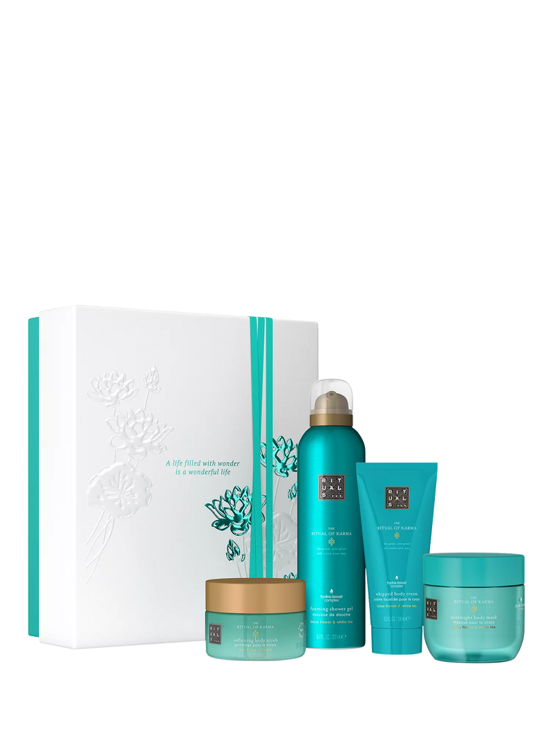 Rituals Karma medium bodycare gift set, imported from the UK