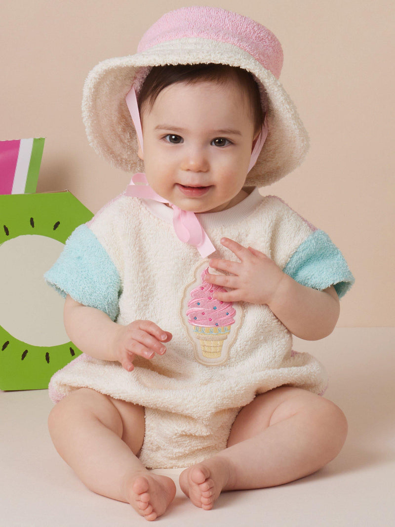 Simplicity baby bodysuit and bucket hat sewing pattern S3144 - British product