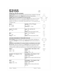 Simplicity S3155 sewing pattern for outdoor grill accessories, UK version