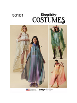 John Lewis Simplicity Misses' Capes Sewing Pattern S3161- Buy online at McGrocer