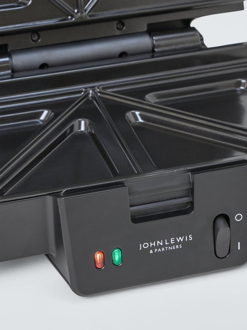 John Lewis sandwich maker black, imported from the UK