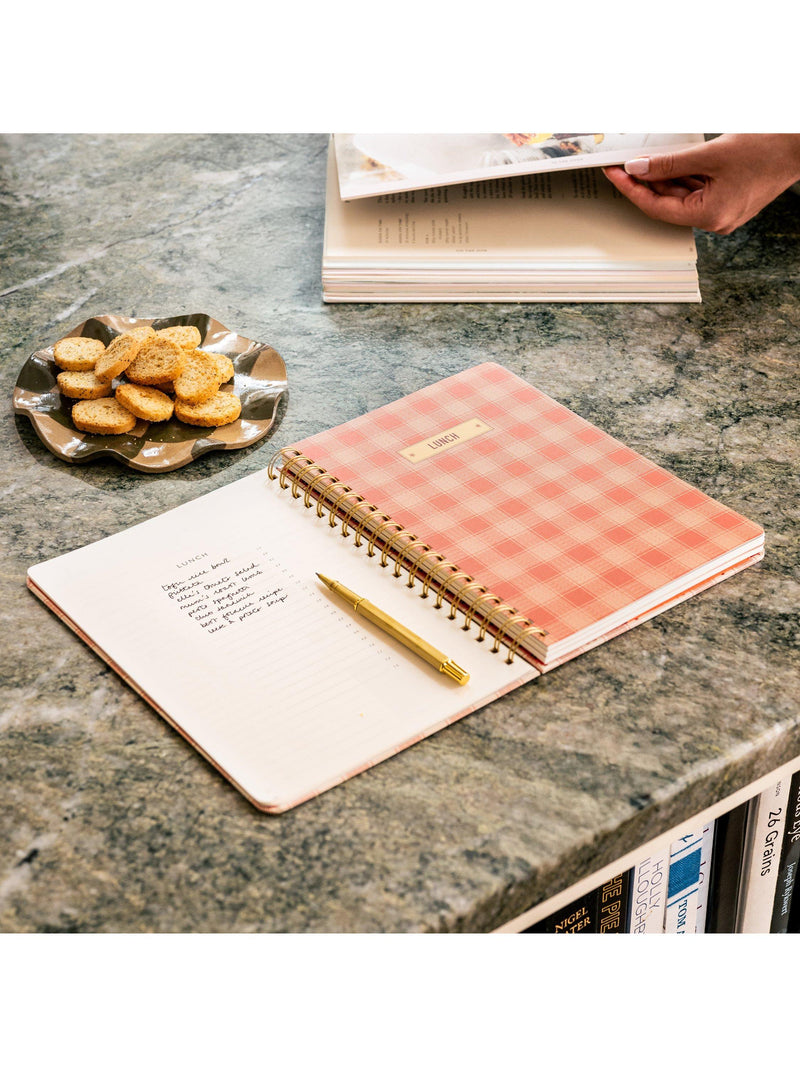 Papier Lobster recipe journal 192 pages (British brand)