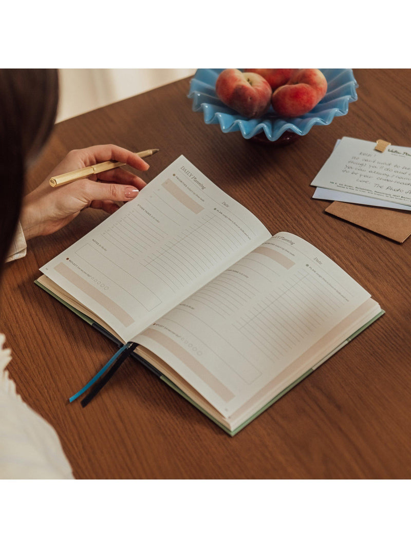 Papier A5 Productivity Modern Serif planner - British product