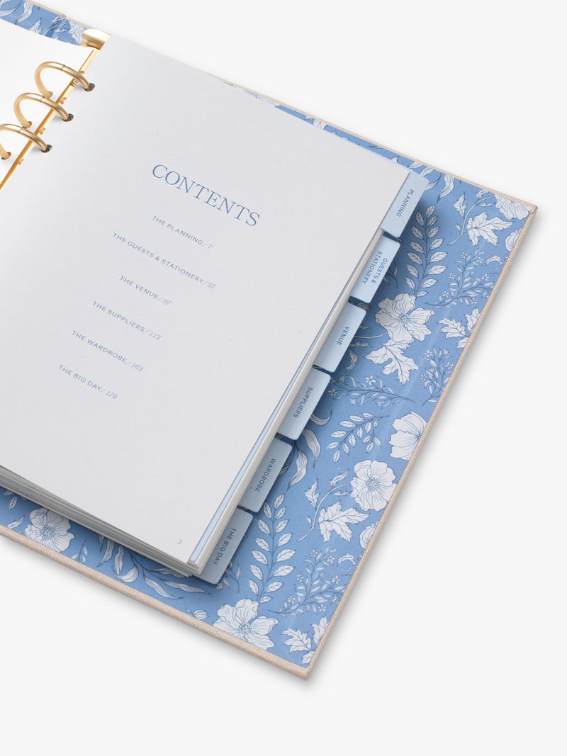 Papier abstract wedding binder multi 192 pages spiral, UK version