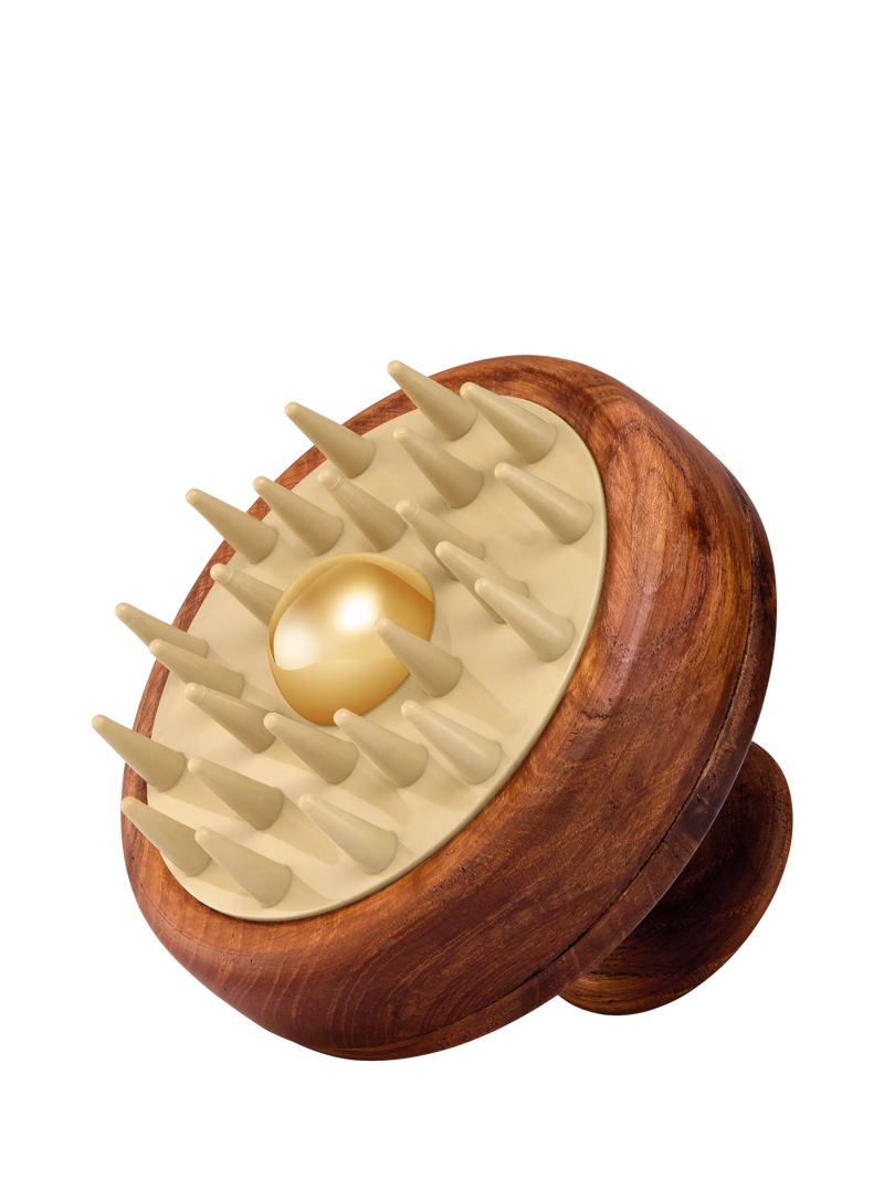 Kama Ayurveda Kansa scalp brush - British product