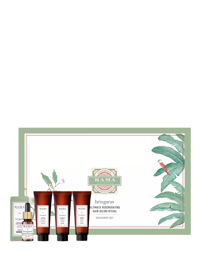 Kama Ayurveda Bringaras hair gift set discovery set, imported from the UK