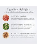 Kama Ayurveda gentle exfoliating face mask-scrub with Kumkumadi oil 50ml, UK version