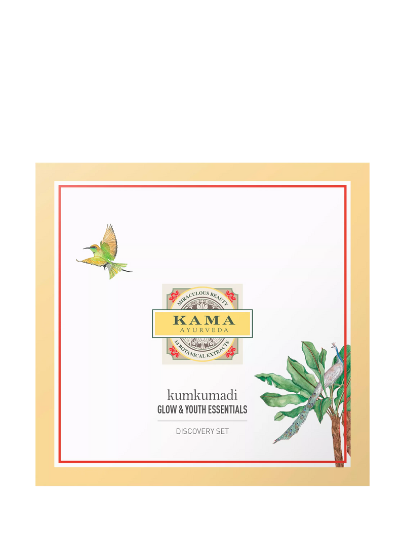 Kama Ayurveda Kumkumadi Discovery Set skincare, UK version