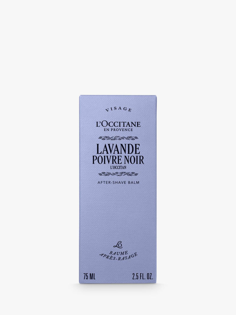 L'OCCITANE Lavande Poivre Noir After-Shave Balm 75ml (British brand)