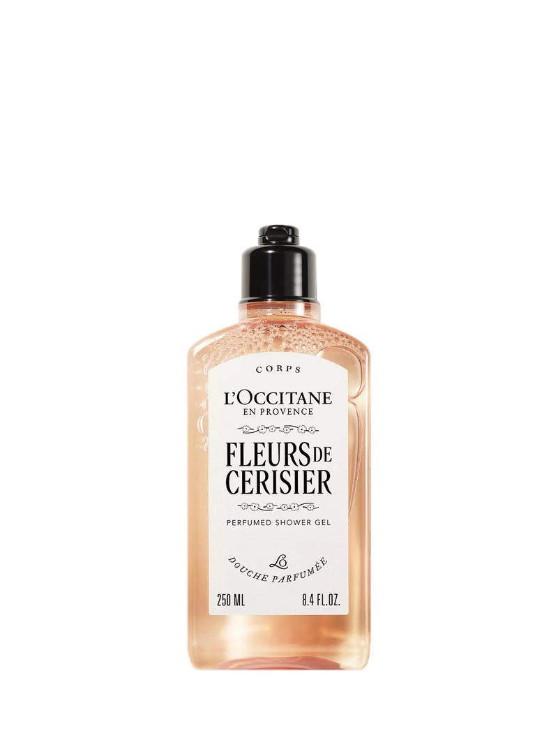 L'OCCITANE Cherry Blossom shower gel 250ml (British brand)