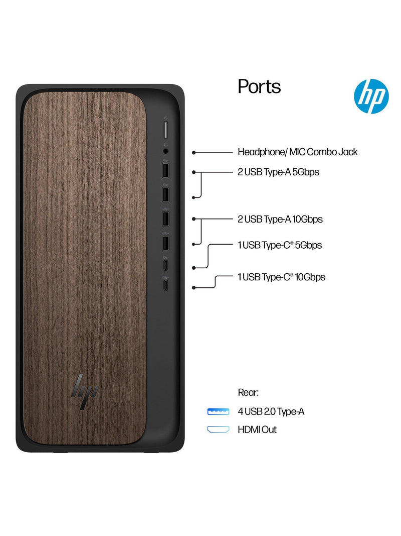 HP OmniDesk Desktop AI PC Intel Core Ultra 7, UK version