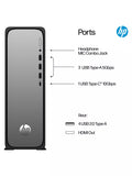 HP slim desktop PC i3 8GB 512GB, imported from the UK