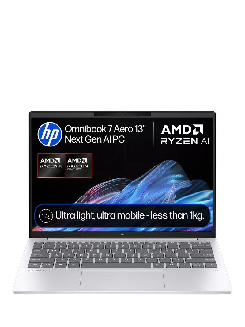 HP OmniBook 7 Aero laptop 13.3-inch, UK version
