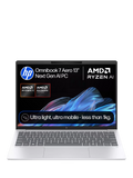 HP OmniBook 7 Aero laptop in Glacier Silver - British product