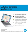 HP OmniBook 7 Aero laptop in Glacier Silver - British product