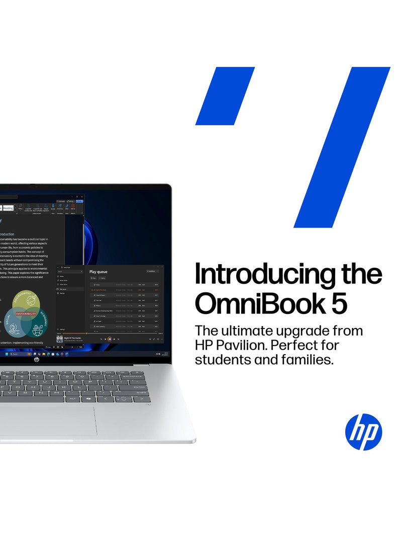 HP OmniBook 5 16 inch laptop - British product