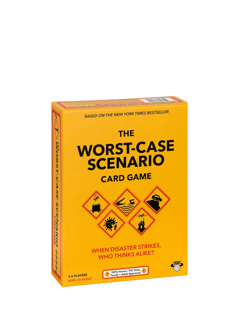 Moose Games Worst Case Scenario party game, UK version
