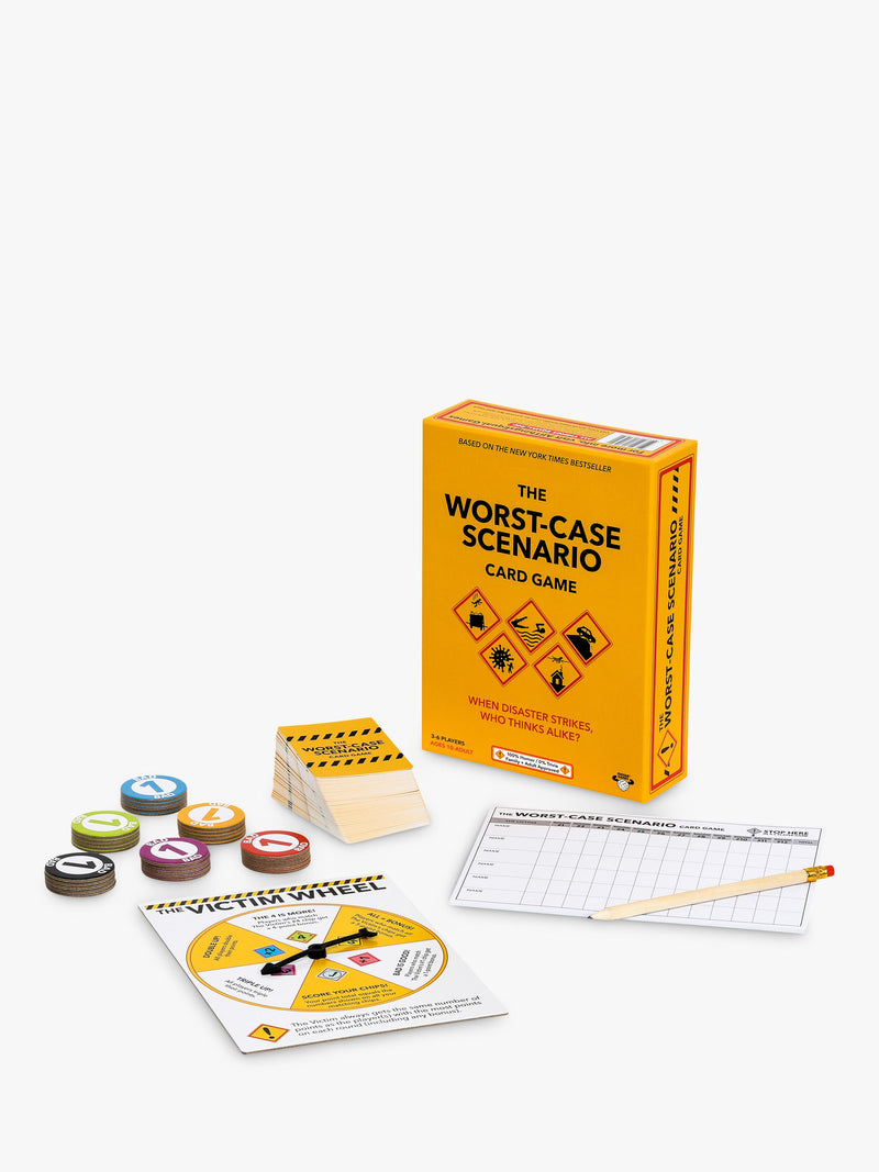 Moose Games Worst Case Scenario party game, UK version