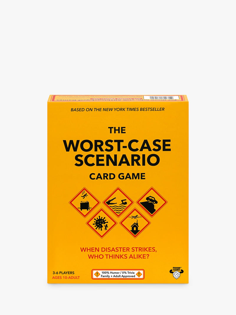 Moose Games Worst Case Scenario party game, UK version