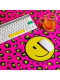 Mustard Happy Face cup warmer yellow, imported from the UK
