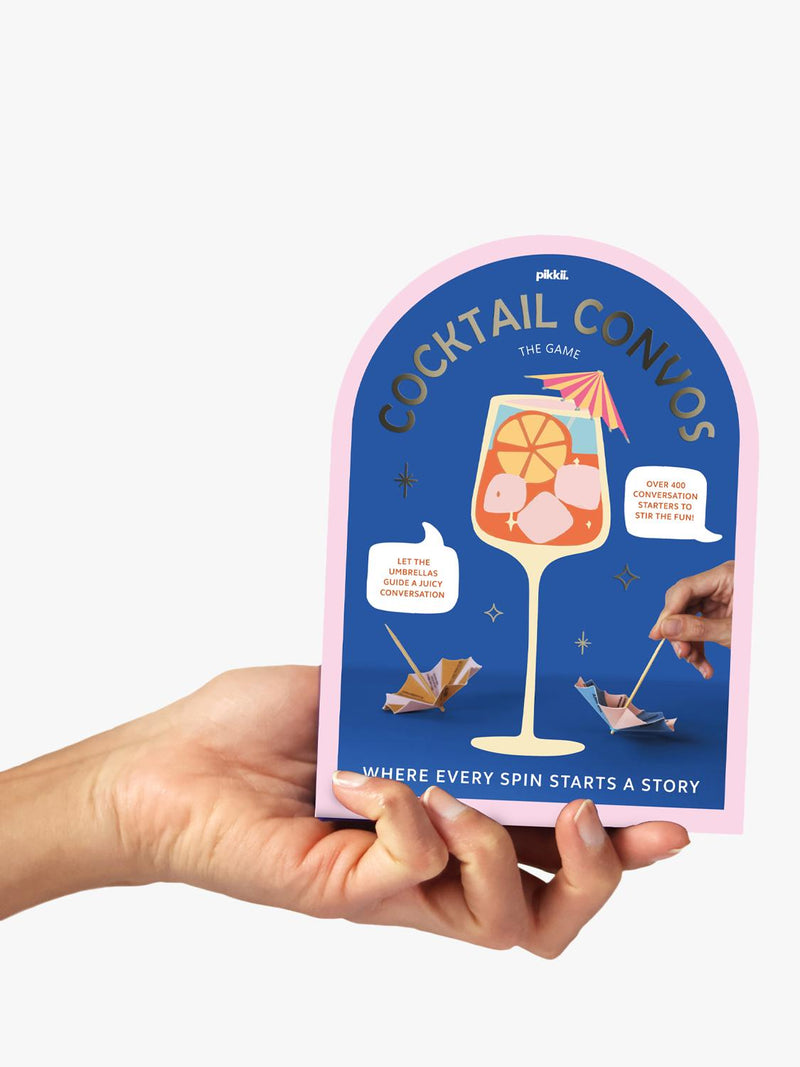 Pikkii Cocktail Convos Cards party game, UK version