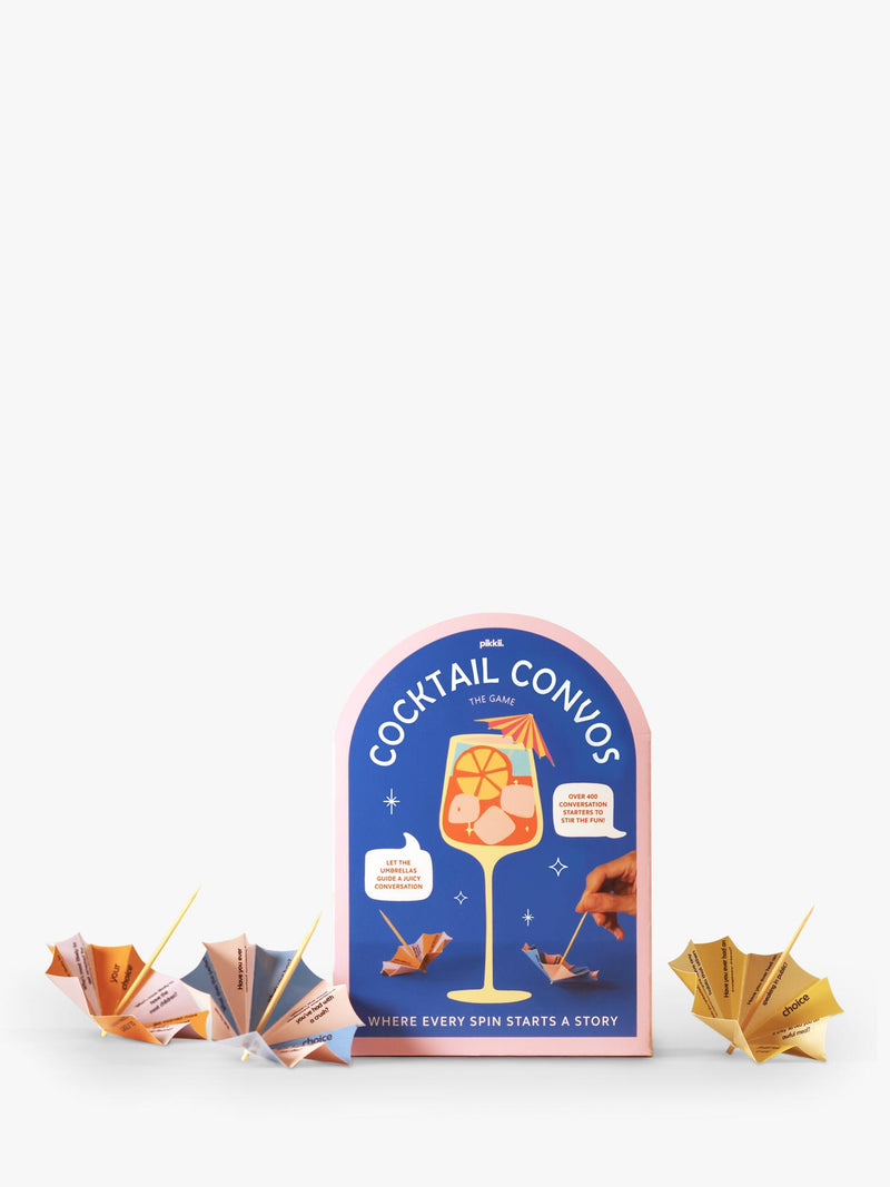 Pikkii Cocktail Convos Cards party game, UK version