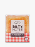 Mustard yellow toasty notepad, imported from the UK