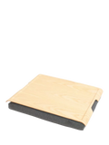 Bosign large anti-slip ash veneer top lap tray 46cm, UK version