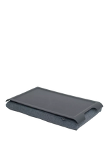 John Lewis Bosign Mini Anti-Slip Plastic Top Lap Tray, 43cm, Black- Buy online at McGrocer