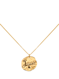 Monica Vinader Zodiac Pendant Necklace, Gold