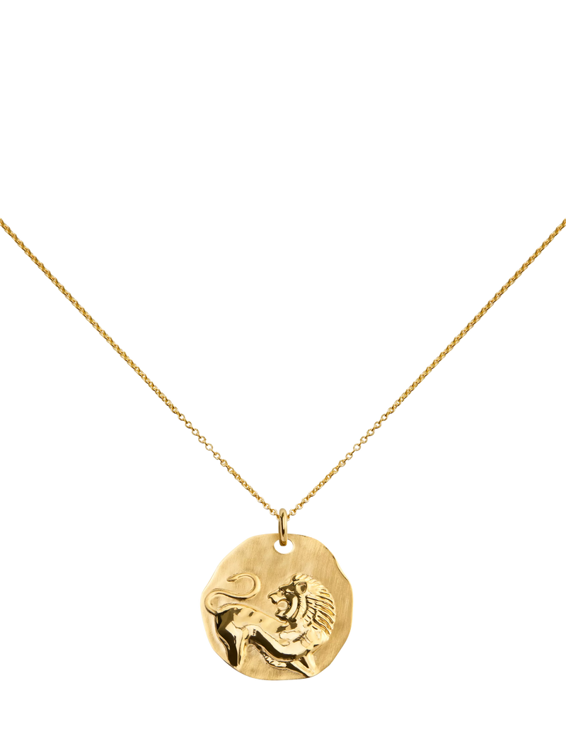 Monica Vinader Zodiac Pendant Necklace, Gold