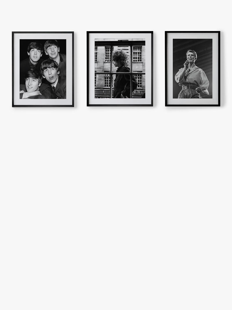John Lewis framed print Bob Dylan 1966 62.2x55.2cm, UK version