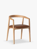 Swyft dining chair set of 2 solid white oak, imported from the UK