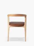 Swyft dining chair set of 2 solid white oak, imported from the UK