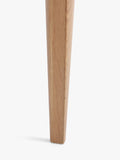 Swyft Dining Bench Oak/Maple Leather 140cm (British brand)