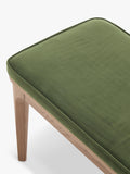 Swyft Model 01 dining bench in Oak/Velvet Vine (British brand)