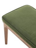Swyft Model 01 dining bench in Oak/Velvet Vine (British brand)