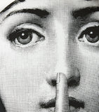 Fornasetti Tema e Variazioni No. 334 wall plate 26cm, imported from the UK