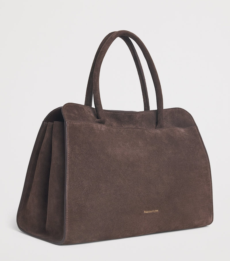 Fabiana Filippi Josephine suede top-handle bag (British brand)