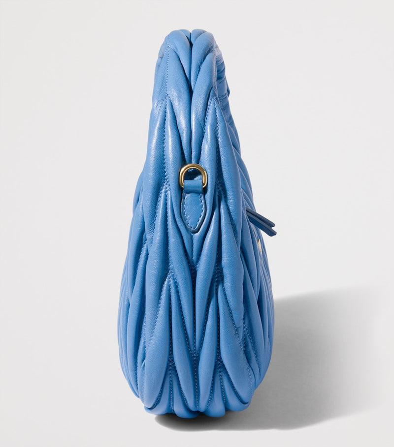 Miu Miu Matelassé Leather Wander top-handle bag (British brand)