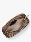 Michael Kors Jetset Logo crossbody bag brown/acorn (British brand)