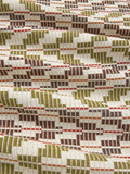 John Lewis Merida furnishing fabric bronze green - British product