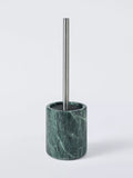 John Lewis Marble Toilet Brush, Green