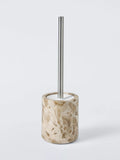 John Lewis Marble Toilet Brush, Natural