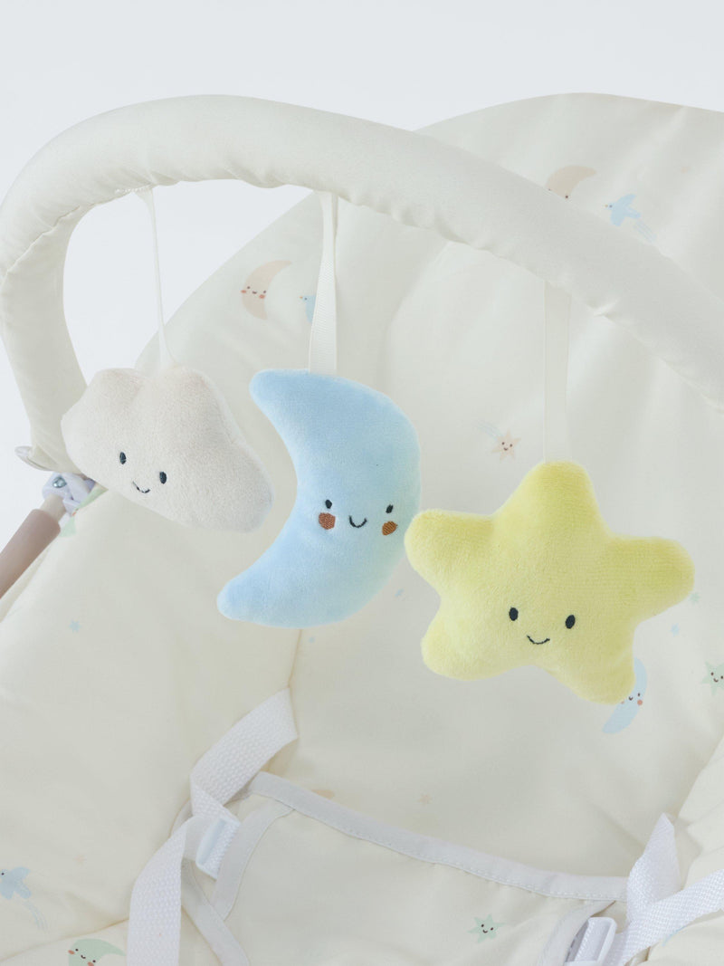 John Lewis Daydream baby bouncer with toys (British brand)